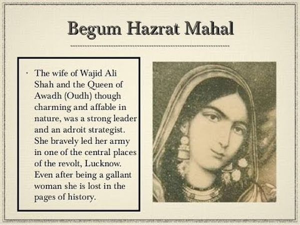 Begum Hazrat Mahal
