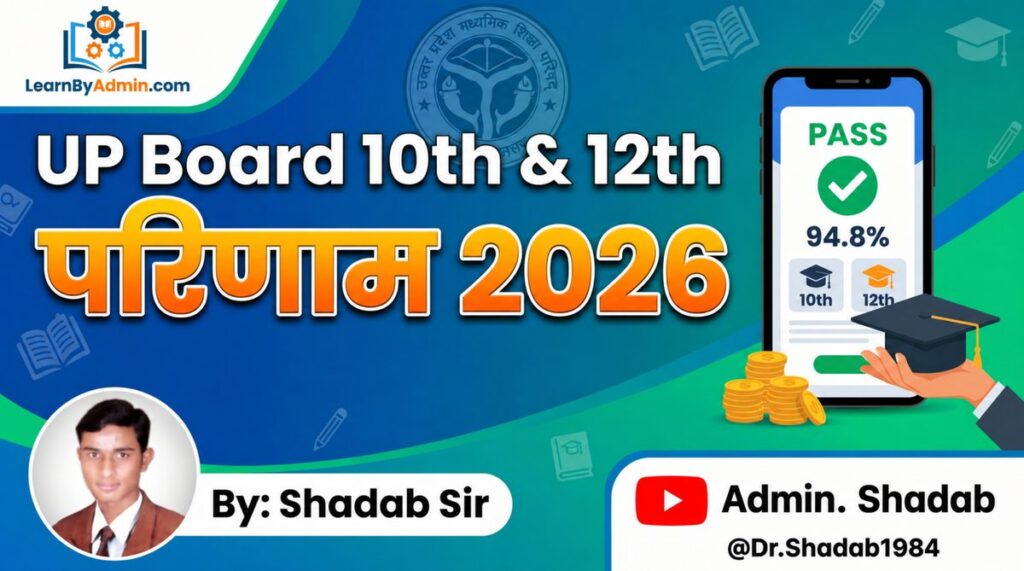 UP Board Class 10 and 12 Results 2026